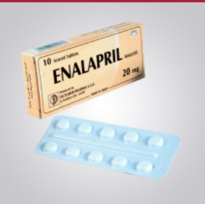 Enalapril maleate 20 mg