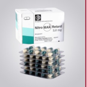 Nitromak Retard 2.5 mg