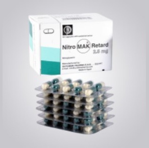 Nitromak Retard 2.5 mg